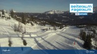 Archived image Webcam View towards the Fageralm in the Schladming-Dachstein region (Styria) 08:00