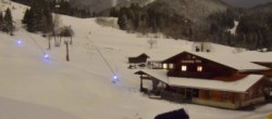 Archived image Webcam Unterammergau: View Steckenberg Hut 23:00