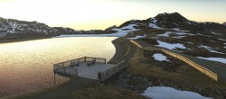 Archiv Foto Webcam Wildkogel Arena: Braunkogellift und Wildkogel 19:00