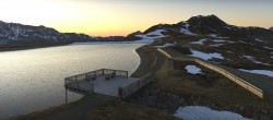 Archiv Foto Webcam Wildkogel Arena: Braunkogellift und Wildkogel 19:00