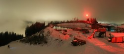 Archived image Webcam View of the Astberg in SkiWelt Wilder Kaiser 22:00