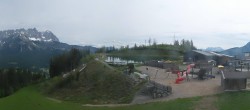 Archived image Webcam View of the Astberg in SkiWelt Wilder Kaiser 09:00