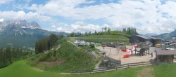 Archived image Webcam View of the Astberg in SkiWelt Wilder Kaiser 11:00