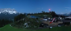 Archived image Webcam View of the Astberg in SkiWelt Wilder Kaiser 01:00