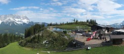 Archiv Foto Webcam Panoramasicht SkiWelt Wilder Kaiser: Astberg 11:00