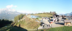 Archiv Foto Webcam Panoramasicht SkiWelt Wilder Kaiser: Astberg 13:00