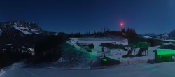 Archiv Foto Webcam Panoramasicht SkiWelt Wilder Kaiser: Astberg 23:00