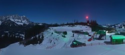 Archiv Foto Webcam Panoramasicht SkiWelt Wilder Kaiser: Astberg 03:00