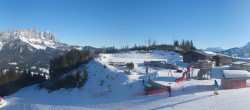 Archiv Foto Webcam Panoramasicht SkiWelt Wilder Kaiser: Astberg 09:00