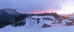 Archiv Foto Webcam Panoramasicht SkiWelt Wilder Kaiser: Astberg 06:00