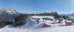 Archiv Foto Webcam Panoramasicht SkiWelt Wilder Kaiser: Astberg 09:00