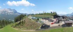 Archiv Foto Webcam Panoramasicht SkiWelt Wilder Kaiser: Astberg 11:00