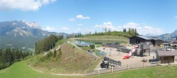 Archiv Foto Webcam Panoramasicht SkiWelt Wilder Kaiser: Astberg 13:00