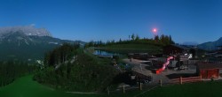 Archiv Foto Webcam Panoramasicht SkiWelt Wilder Kaiser: Astberg 23:00