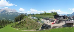 Archiv Foto Webcam Panoramasicht SkiWelt Wilder Kaiser: Astberg 11:00