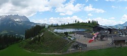 Archiv Foto Webcam Panoramasicht SkiWelt Wilder Kaiser: Astberg 11:00