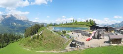 Archiv Foto Webcam Panoramasicht SkiWelt Wilder Kaiser: Astberg 13:00