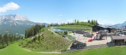 Archiv Foto Webcam Panoramasicht SkiWelt Wilder Kaiser: Astberg 11:00