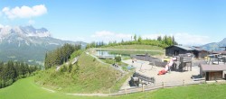 Archiv Foto Webcam Panoramasicht SkiWelt Wilder Kaiser: Astberg 13:00