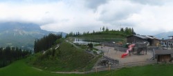 Archived image Webcam View of the Astberg in SkiWelt Wilder Kaiser 13:00