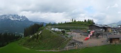 Archiv Foto Webcam Panoramasicht SkiWelt Wilder Kaiser: Astberg 15:00