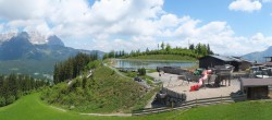 Archiv Foto Webcam Panoramasicht SkiWelt Wilder Kaiser: Astberg 11:00