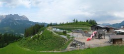 Archiv Foto Webcam Panoramasicht SkiWelt Wilder Kaiser: Astberg 13:00
