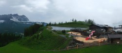 Archiv Foto Webcam Panoramasicht SkiWelt Wilder Kaiser: Astberg 17:00