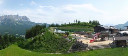 Archiv Foto Webcam Panoramasicht SkiWelt Wilder Kaiser: Astberg 09:00