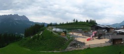 Archiv Foto Webcam Panoramasicht SkiWelt Wilder Kaiser: Astberg 17:00