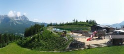 Archived image Webcam View of the Astberg in SkiWelt Wilder Kaiser 09:00