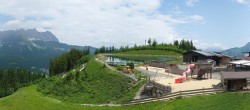 Archived image Webcam View of the Astberg in SkiWelt Wilder Kaiser 11:00