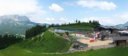 Archiv Foto Webcam Panoramasicht SkiWelt Wilder Kaiser: Astberg 13:00