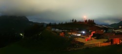 Archiv Foto Webcam Panoramasicht SkiWelt Wilder Kaiser: Astberg 23:00