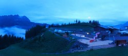 Archiv Foto Webcam Panoramasicht SkiWelt Wilder Kaiser: Astberg 03:00