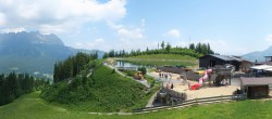 Archiv Foto Webcam Panoramasicht SkiWelt Wilder Kaiser: Astberg 11:00