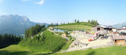 Archiv Foto Webcam Panoramasicht SkiWelt Wilder Kaiser: Astberg 17:00