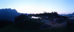Archiv Foto Webcam Panoramasicht SkiWelt Wilder Kaiser: Astberg 03:00