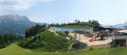 Archiv Foto Webcam Panoramasicht SkiWelt Wilder Kaiser: Astberg 09:00