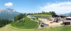 Archiv Foto Webcam Panoramasicht SkiWelt Wilder Kaiser: Astberg 13:00