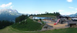 Archiv Foto Webcam Panoramasicht SkiWelt Wilder Kaiser: Astberg 15:00