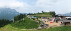 Archiv Foto Webcam Panoramasicht SkiWelt Wilder Kaiser: Astberg 13:00
