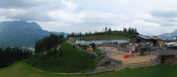 Archiv Foto Webcam Panoramasicht SkiWelt Wilder Kaiser: Astberg 15:00