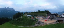 Archiv Foto Webcam Panoramasicht SkiWelt Wilder Kaiser: Astberg 19:00