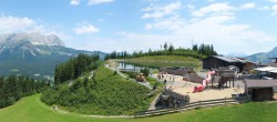 Archiv Foto Webcam Panoramasicht SkiWelt Wilder Kaiser: Astberg 11:00