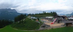 Archiv Foto Webcam Panoramasicht SkiWelt Wilder Kaiser: Astberg 17:00