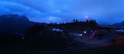 Archiv Foto Webcam Panoramasicht SkiWelt Wilder Kaiser: Astberg 03:00