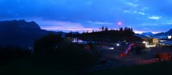 Archiv Foto Webcam Panoramasicht SkiWelt Wilder Kaiser: Astberg 03:00