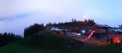 Archiv Foto Webcam Panoramasicht SkiWelt Wilder Kaiser: Astberg 03:00