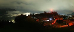 Archived image Webcam View of the Astberg in SkiWelt Wilder Kaiser 23:00
